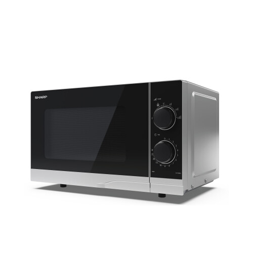 Sharp Sharp YC-PS201AU-S 20L 700W Microwave Oven with Manual Control - Silver