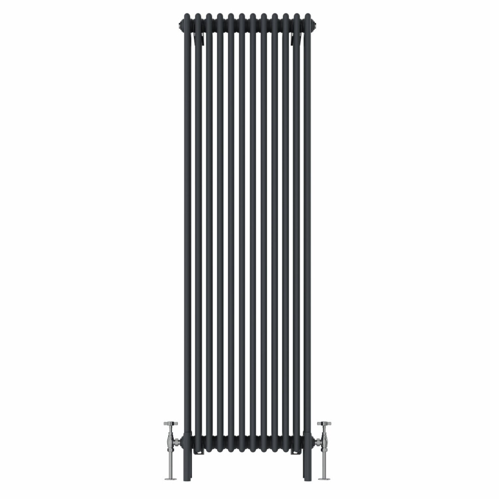 Nrg (1800X560mm, Anthracite) Traditional Cast Iron Style Style Radiator Four Column Designer Bathroom Radiators