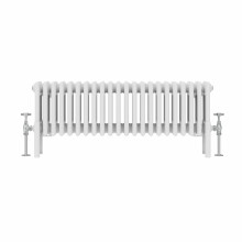 (300x1010mm, White) NRG Traditional Cast Iron Style Style Radiator Four Column Designer Bathroom Radiators