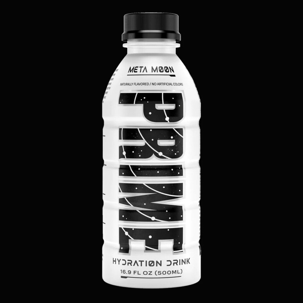 Prime Hydration Energy Drink Meta Moon Flavour KSI Logan Paul 