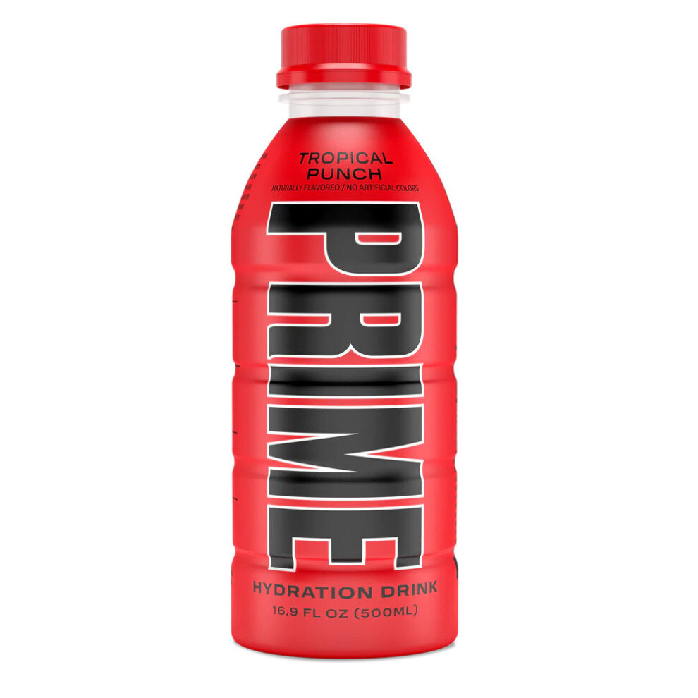 Prime Hydration Energy Drink Tropical Punch Flavour KSI Logan Paul 