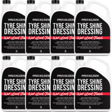 (8 x 2L) ProKleen Tyre Shine Dressing Wet Look Finish