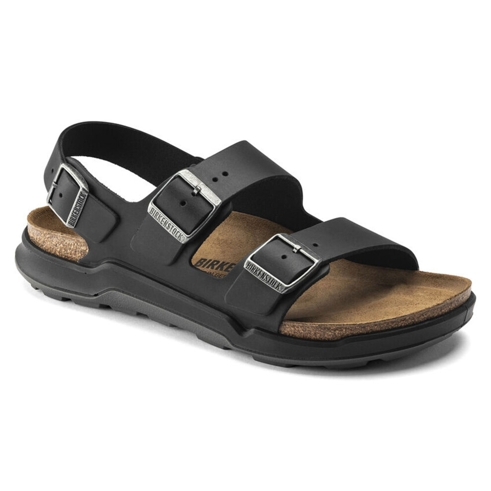 Birkenstock Mens Milano Rugged Oiled Leather Sandal RRP 115