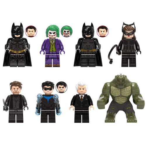 Superheroes Minifigure Batman Movie Building Blocks Kids Toys Fit Lego
