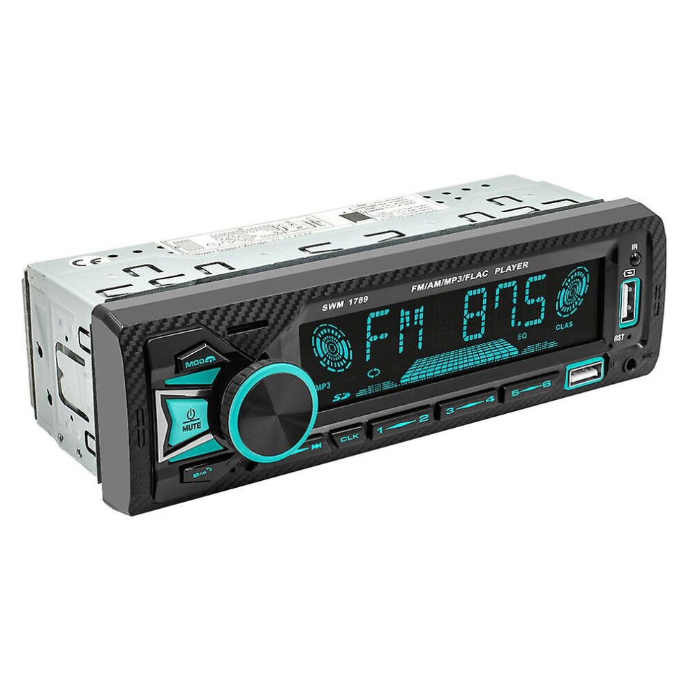 Car Blutooth Mp3 Player U Disk Car Am/Fm Radio Car Stereo With Digital Multimedia 768645221142