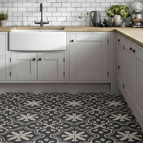 Amiata Bespoke White Ceramic Wall Tiles 75 x 150mm 1
