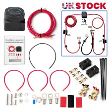 1m Ready Made Split Charge Relay Kit 12v 140 AMP VSR 110Amp Lead T4 T5 Camper