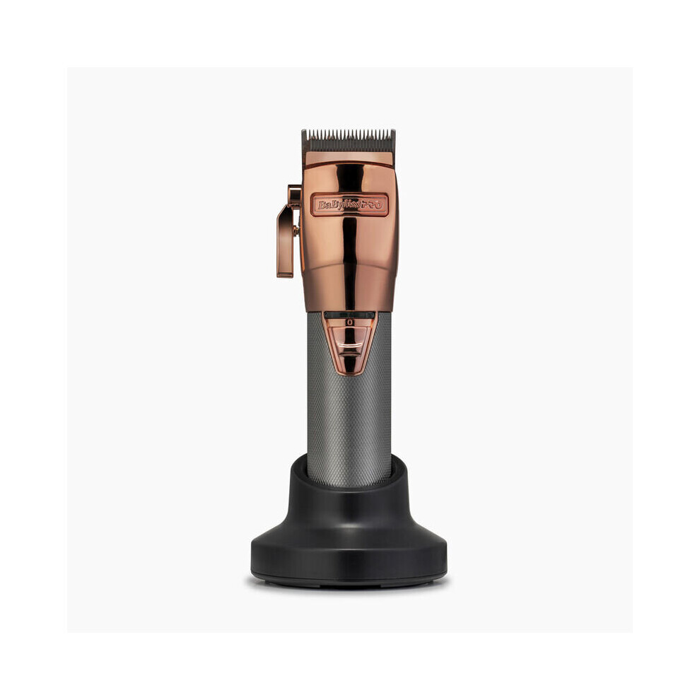 Babyliss Mens Cordless Clipper Super Motor Electric Hair Grooming Set Rose Gold