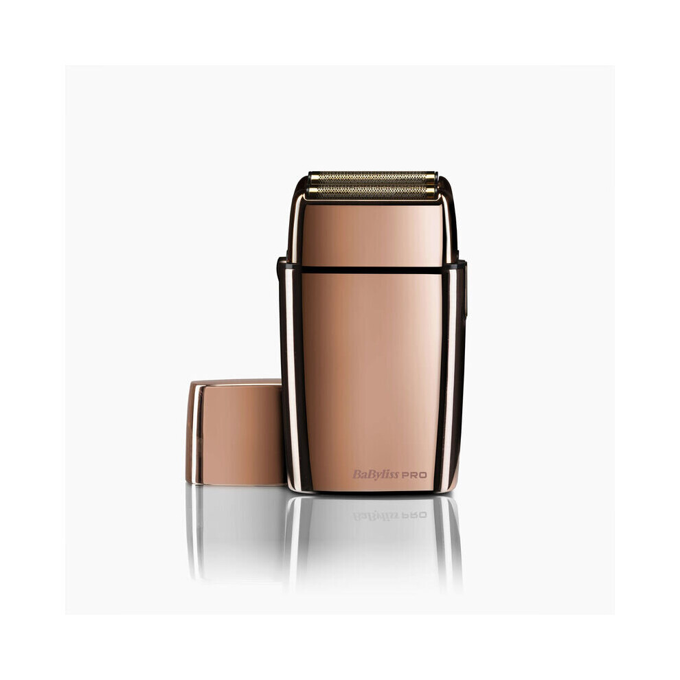 Babyliss Pro Foil Shaver Cordless Rechargeable Electric Razor Trimmer Rose Gold