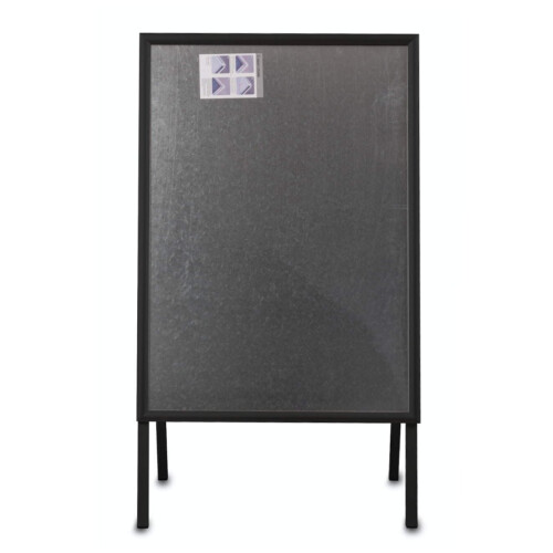 A2 A-Board Pavement Sign Double Sided Poster Holder Snap Frame Black 1