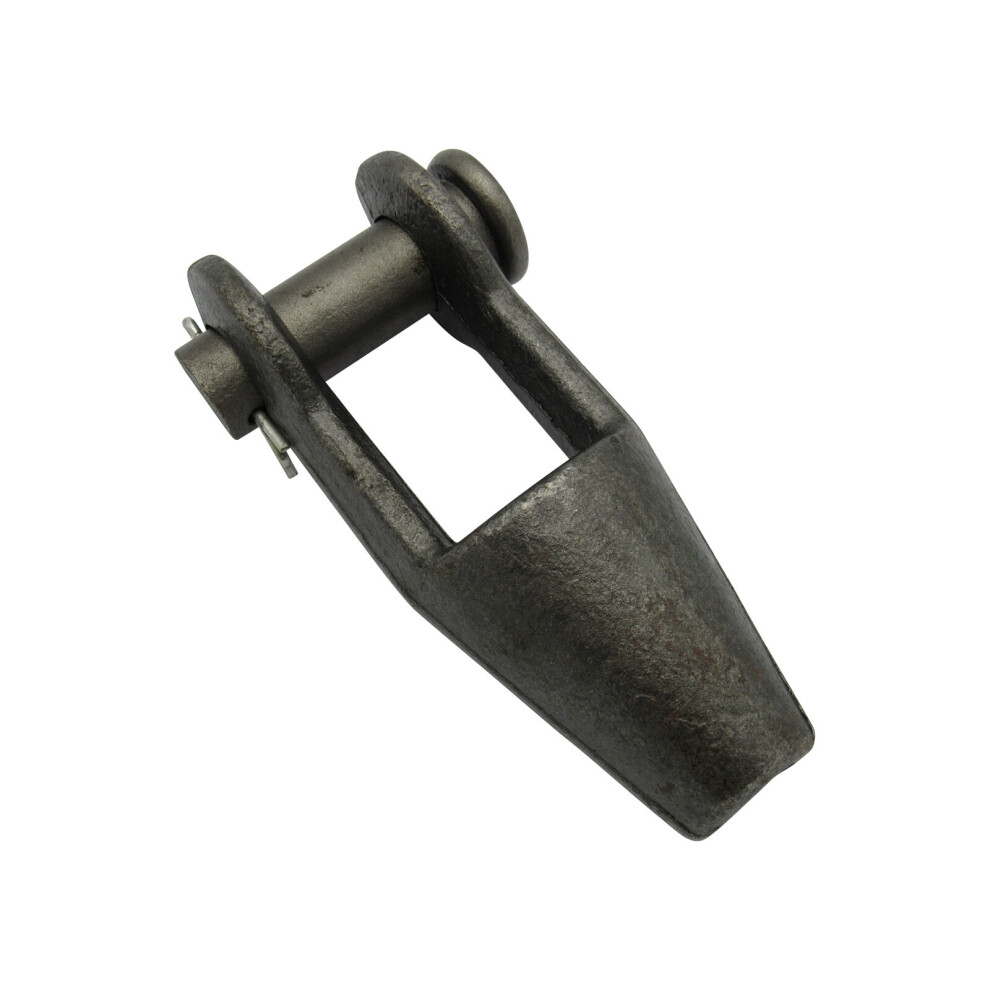 Photos - Nail / Screw / Fastener SecureFix Direct Wire Rope Open Spelter Socket 22MM  SFSOCK22 (5.5 Ton Self Colour to BS463)