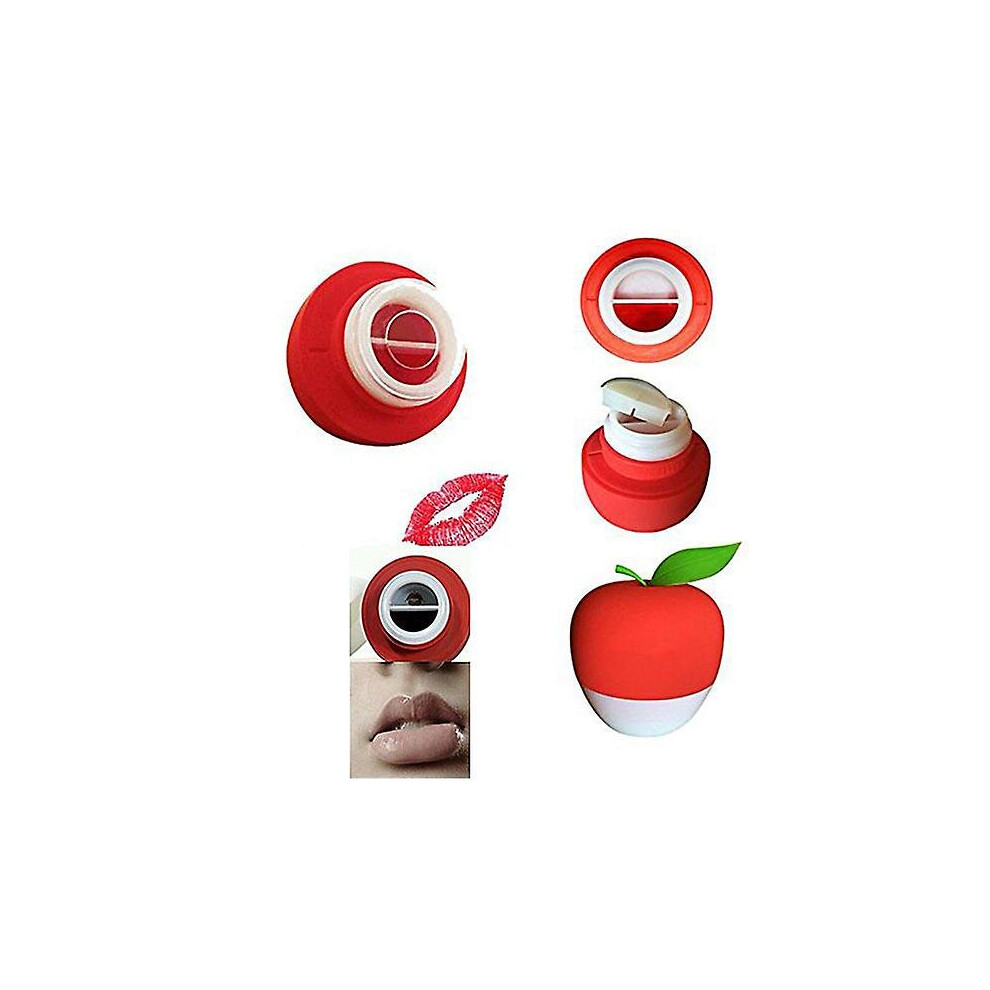 Red (Red) Lip Plumper Devices Apple Shaped Lip Enhancer For Fast Mouth Enhancement