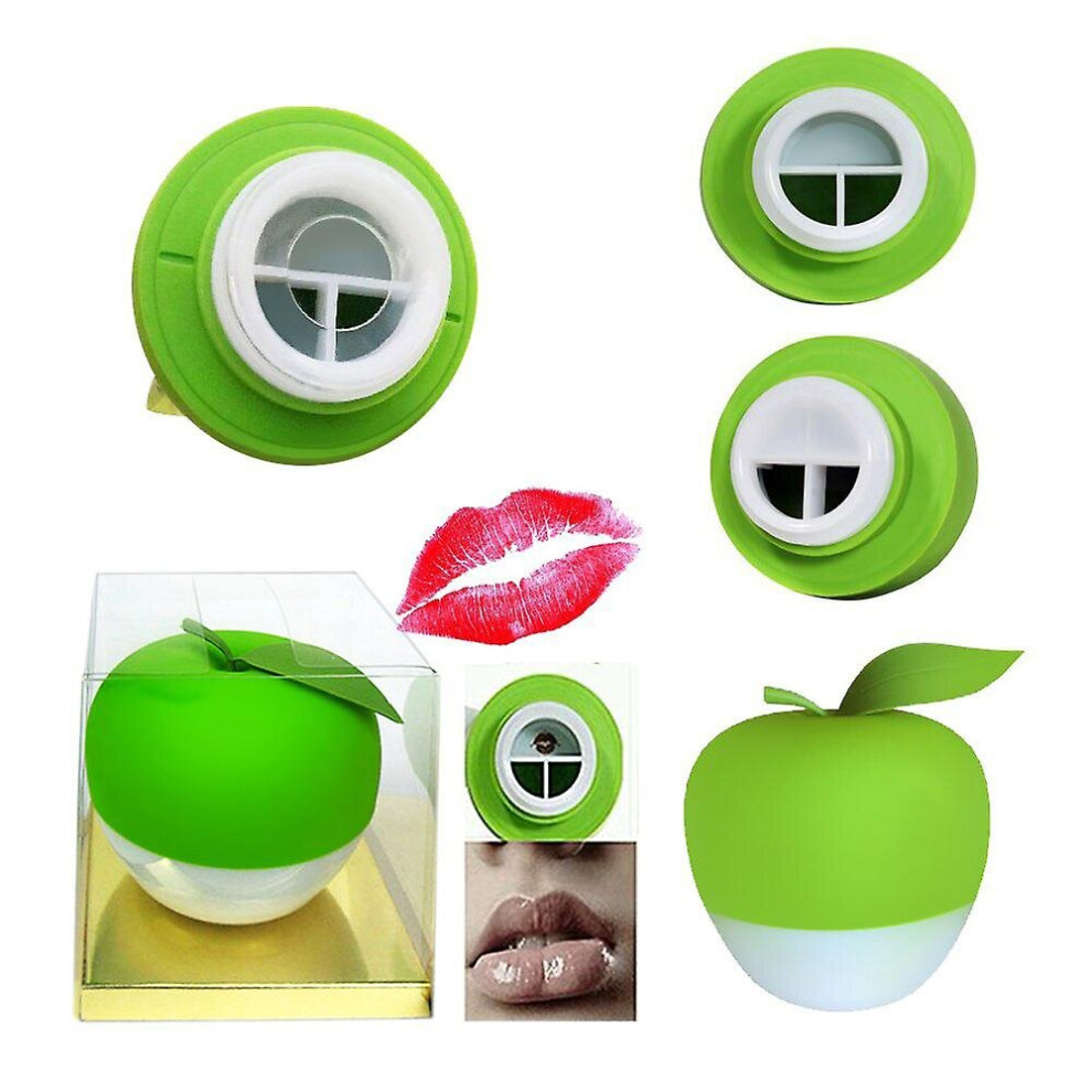 Green (Green) Lip Plumper Devices Apple Shaped Lip Enhancer For Fast Mouth Enhancement