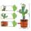Dancing Cactus Toy,Talking Repeat Singing Sunny Cactus Toy(120 Songs) 3