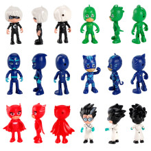 6pcs/set Pj Masks Catboy Cloak Action Figures Kids Toy Gift