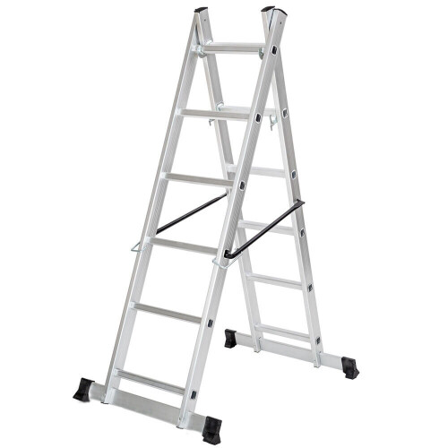 3 IN 1 Aluminium Working Ladder Platform Multi Purpose Scaffold Tower