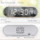 Alarm Clock with Qi wireless charging 15W Bedside Digital Desk Clock 5