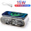 LED Alarm Clocks Bedside Digital Alarm Clock with Wireless QI Charging 1