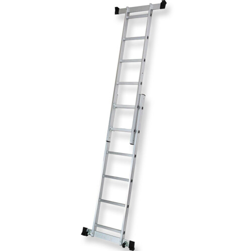 3 IN 1 Aluminium Working Ladder Platform Multi Purpose Scaffold Tower 2