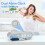 LED Alarm Clocks Bedside Digital Alarm Clock with Wireless QI Charging 5