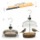 Hanging Wild Bird Feeder Station Height Adjustable Baffle Dome Peanut Seed Feed 4
