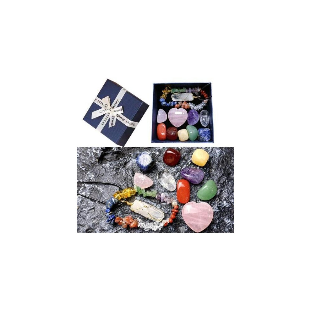 11PCS Gemstones & Crystals Excavation Dig Kit For Kids - Gem Stone Set