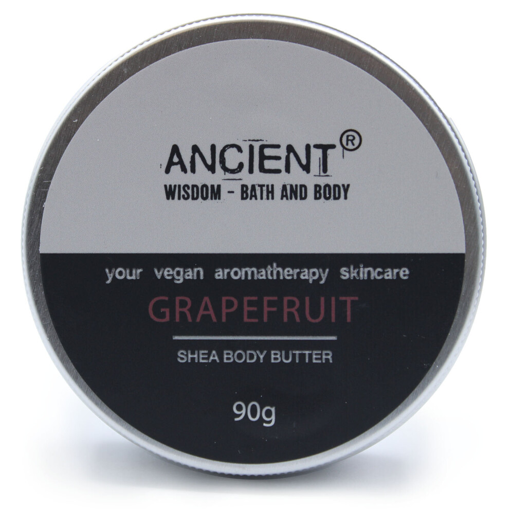 Ancient Wisdom Aromatherapy Shea Body Butter 90G - Grapefruit