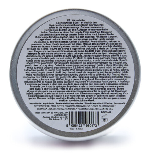 Aromatherapy Shea Body Butter 90g - Geranium 2