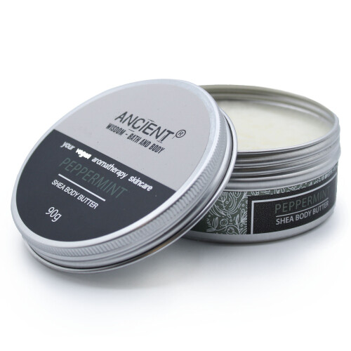 Aromatherapy Shea Body Butter 90g - Peppermint 1
