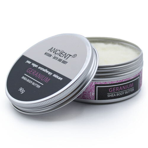 Aromatherapy Shea Body Butter 90g - Geranium 1