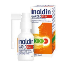 Inaldin Throat Max 3 mg/ ml, aerosol for use in the mouth, 30 ml