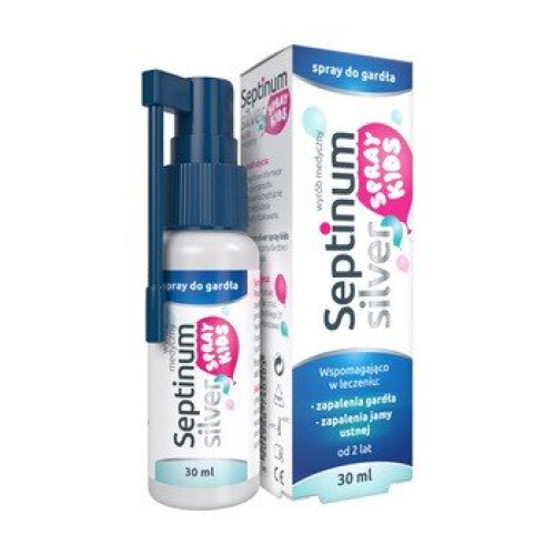 Septinum Silver throat spray for kids, 30 ml
