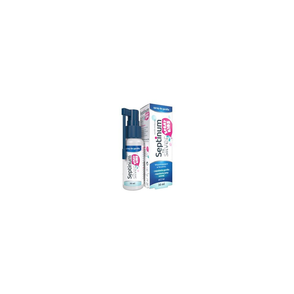 Natur Product Zdrovit Septinum Throat Spray For Kids, 30 Ml Silver