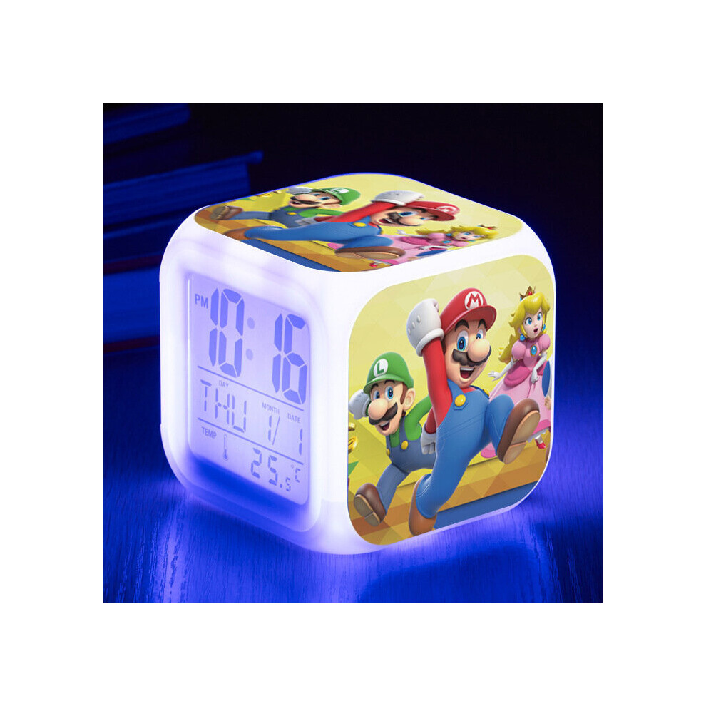 Super Mario Alarm Clock Kids Gifts Alarm ClockStyle A39