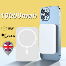 Slim 10000mAh Fast Magnetic Wireless Power Bank For iPhone 12/13Series