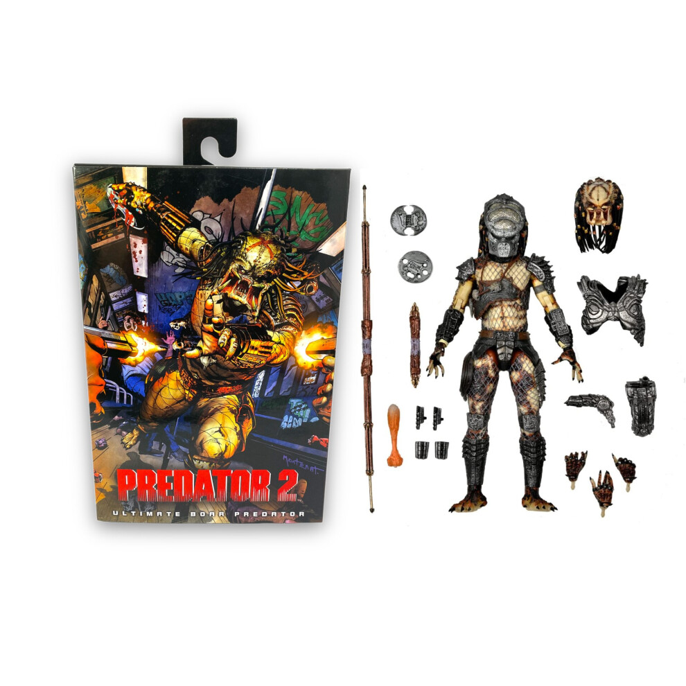 Predator 2 Boar Predator Ultimate 7 Inch Action Figure NECA 51427