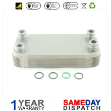 Vaillant DHW Plate Heat Exchanger (12 PL) 189mm 065131 065123 065099 065107 - Refurbished