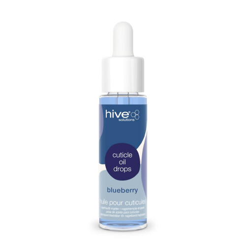 Hive Hive Nail Cuticle Oil Drops Blueberry Vitamin E Manicure Care Treatment 30ml