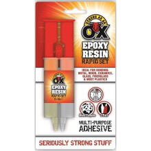 Epoxy Rapid Glue Adhesive Repair Metal Ceramic Rubber Glass 2 Pack Kit