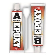 Epoxy Resin Glue Adhesive Repair Metal Wood Ceramic Rubber 2 Pack Kit