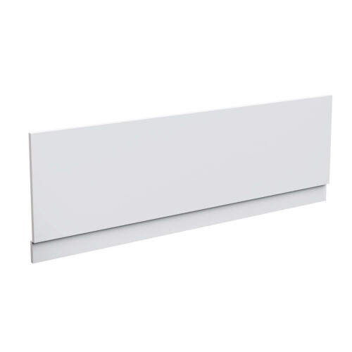 NES Home Maverick | 1700mm White Gloss Bath Front Panel PVC + Plinth 15mm Thickness 2