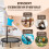 Gymax 115 CM Foldable Mini Trampoline Indoor Exercise Trampoline 6
