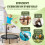 Gymax 115 CM Foldable Mini Trampoline Indoor Exercise Trampoline 5