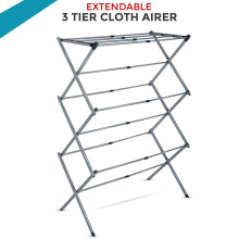3-Tier Space Saving Telescopic Airer