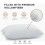 Luxury Pillows 2-Pack Ultra Soft Hotel Quality Bounce Back Bed Pillow 2