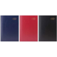 MantraRaj 2023 A6 Week to View Hard Back Diary Sharp Edge Corners Planner Organiser(Blue)