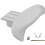 Hotpoint Door Handle Hotpoint Ariston Creda Washing Machine White Grab Handle Genuine 1
