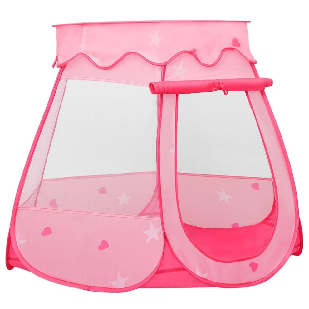 (Pink) vidaXL Children Play Tent Indoor Outdoor Kids Play House Game Tent Ball Pit-image-OPC-PB8DWW6-NEW