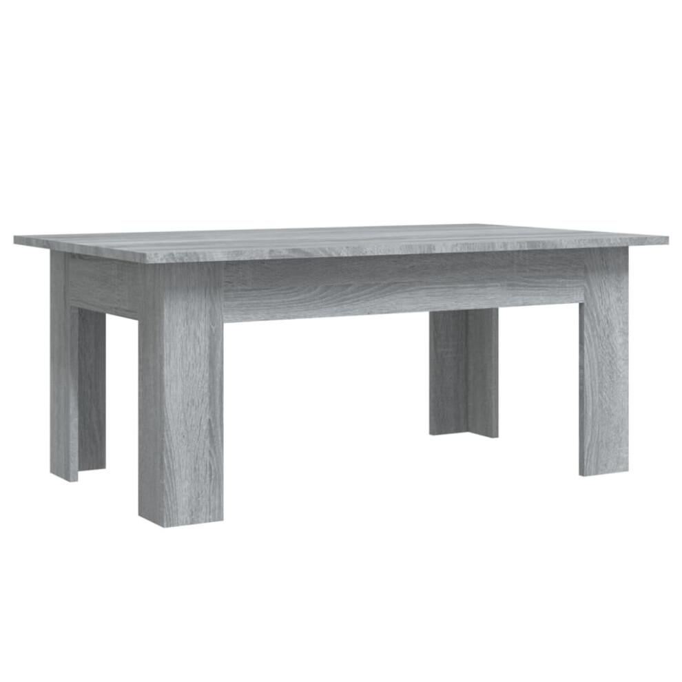 (Grey sonoma) vidaXL Coffee Table Room Couch Side Sofa Table Engineered Wood Multi Colours