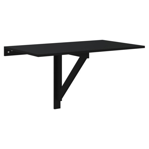 VidaXL (Black) vidaXL Folding Wall Table Office Bedroom Computer Writing Desk Multi Colours 1